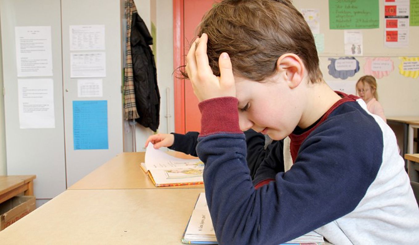 Foto: Heidi M. Skjebstad Elever arbeider i klasserom. (Foto: Heidi M. Skjebstad)