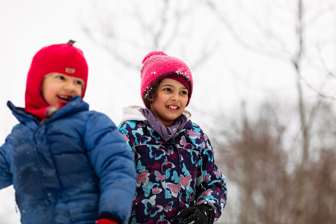 Foto: Oslo kommune/Thomas Ekström Barn ute