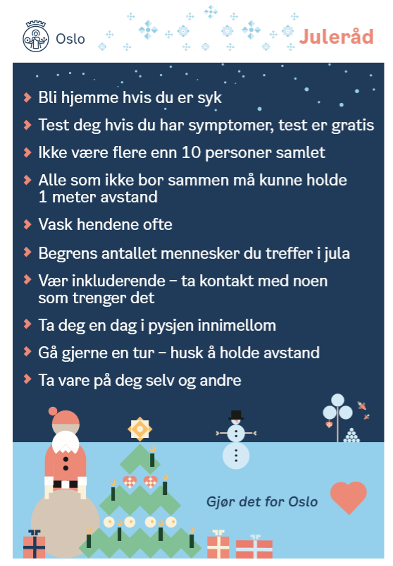 Foto: Oslo kommune Juleråd