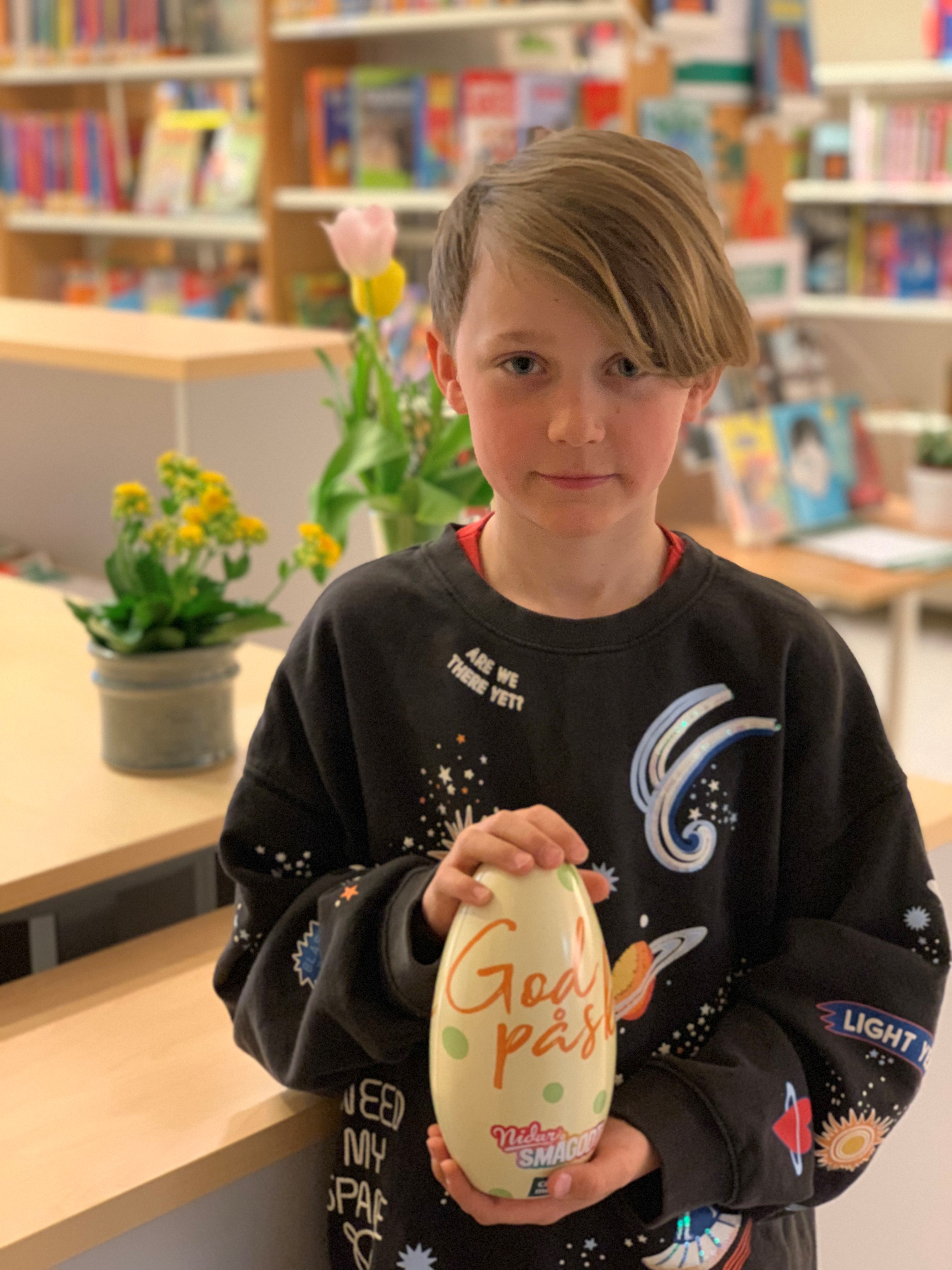 Boye vant påskeegg!