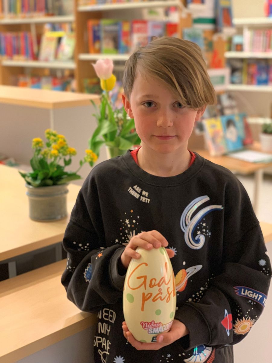 Foto: Boye 3B Boye vant påskeegg!