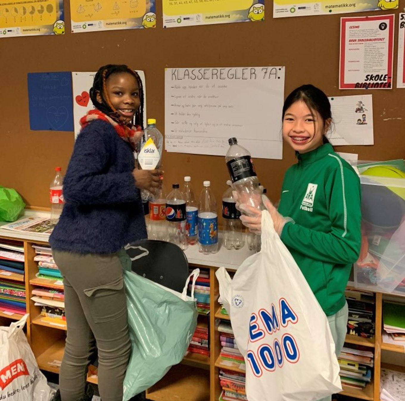 Glade og stolte over hva de får til