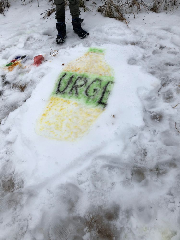 Urge i snøen