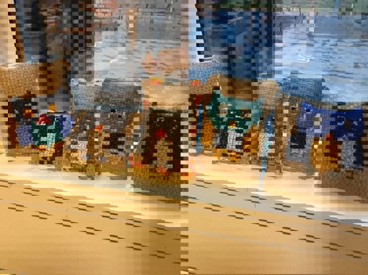 Broderte puter