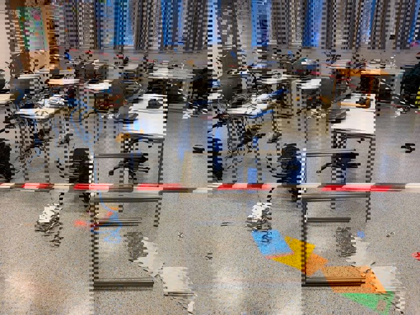 Foto: Line Skille Rasert klasserom