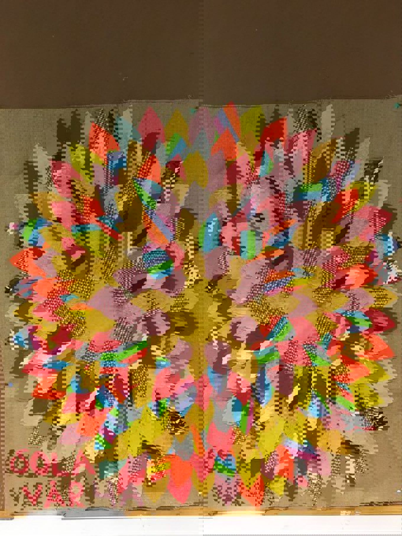 Foto: Karin Hanne Nordengen Sol laget i kunst og håndverk