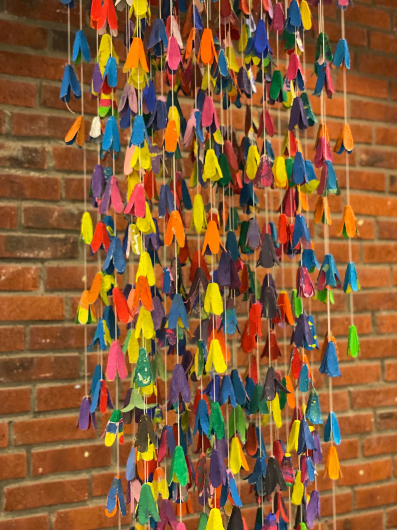 Blomster barna. Et kunstprosjekt.