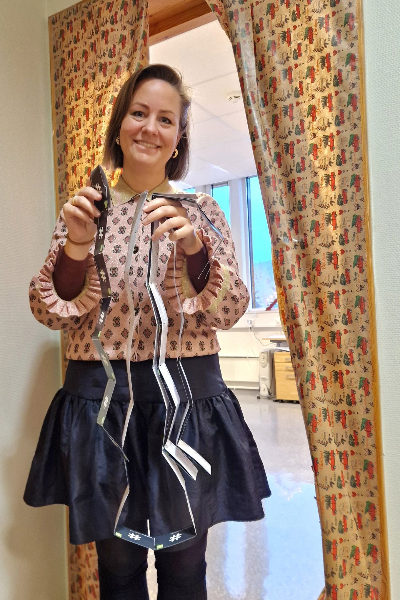 Foto: Heidi Kase en person som tar en selfie